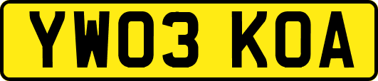 YW03KOA
