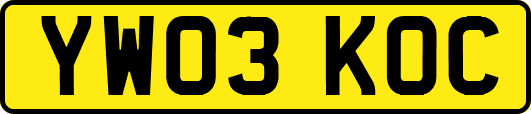 YW03KOC