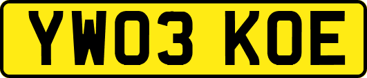 YW03KOE