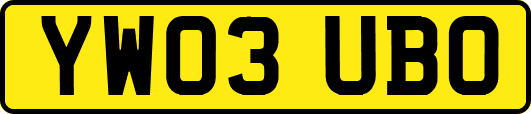 YW03UBO