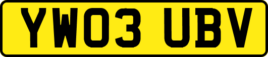 YW03UBV