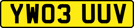 YW03UUV