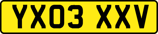 YX03XXV