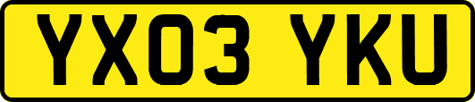 YX03YKU