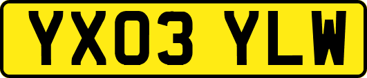 YX03YLW