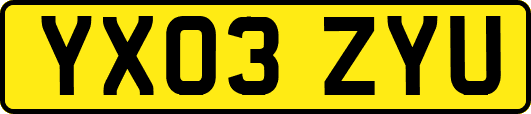 YX03ZYU