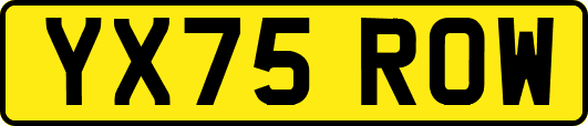 YX75ROW